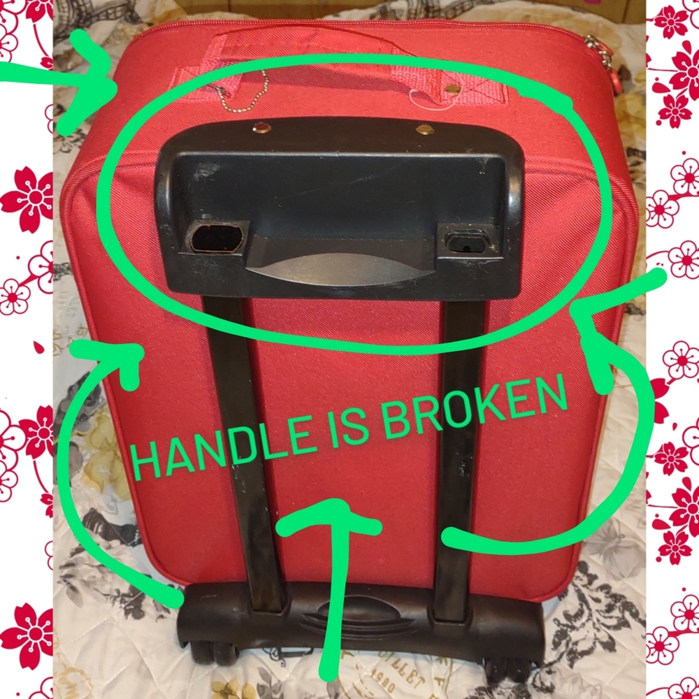 Hello Kitty Rolling Luggage Case - image 6